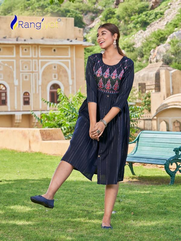 Rangjyot Greciya 2 Fancy Wear Designer Kurti Collection